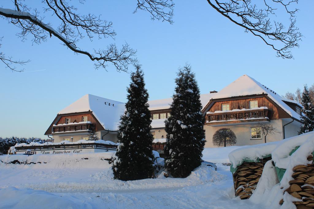 Hotel Zum Poppschen Gut Olbernhau Exterior foto